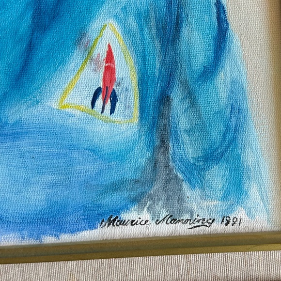 Oil frame Portrait Art with Gold Frame - Picture 2 of 3